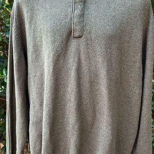 Oscar de la Renta Winter Sweater Snap Buttons XXL